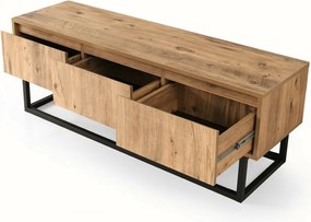 Szafka pod telewizor Tilsim Black and Pine
