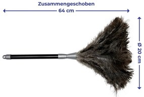 Miotełka do kurzu ze strusich piór – Maximex