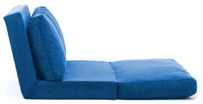 Niebieska rozkładana sofa 120 cm Taida – Balcab Home