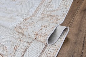 Dywan vintage Beyond Ramki beżowy 160 cm x 220 cm