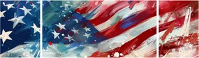 Obraz - Flaga USA (170x50 cm)