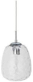 Lampa wisząca w kolorze srebra ze szklanym kloszem ø 20 cm Baele – Bloomingville