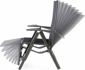 Zestaw ogrodowy 2x aluminiowe składane krzesło RELAX