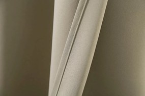 Zasłona OXFORD 140x250 cm, jasnobeżowy Zawieszanie: Metalowe pierścienie