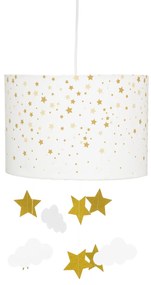 Żyrandol dziecięcy GWIAZDY i CHMURY