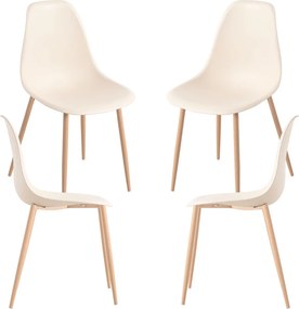 Zestaw 4 Krzese Mykle