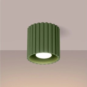 Brilagi - Oprawa punktowa LED SFERA 1xGU10/10W/230V śr. 10 cm zielona