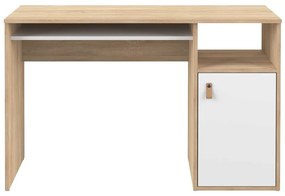 Biurko z blatem w dekorze dębu 50x115 cm Oxford – TemaHome