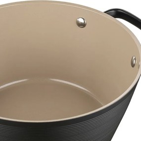 Florina Aluminiowy garnek Carina Black 3,3 l, 24 cm, śred. 24 cm