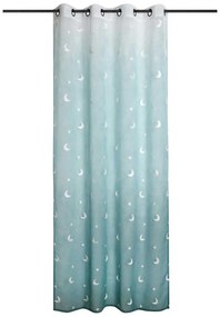 Firana z motywem księżyca 140 x 260 cm