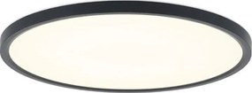 Rabalux 75084 - LED łazienkowa lampa sufitowa LAUTREC 24W/230V Ø 40 cm IP44 czarna
