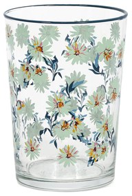 Duża szklanka w kwiatowy wzór, 510 ml