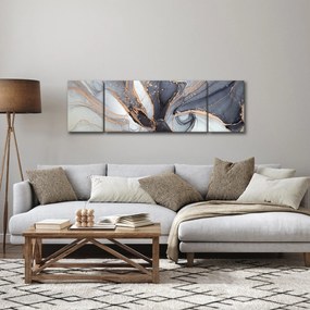 Obraz - Szary marmur (170x50 cm)