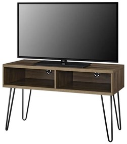 Szafka pod TV w dekorze orzecha w naturalnym kolorze 107x63 cm Owen – Støraa