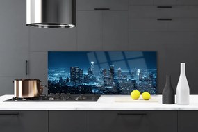 Szkło do Kuchni na Ścianę Rytm Miejskich Ulic