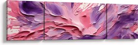 Obraz - Romantyczna abstrakcja (170x50 cm)