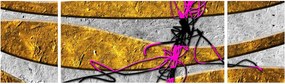 Obraz abstrakcji (170x50 cm)