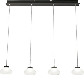 Arabella - Lampa wisząca Fabas Luce 4-punktowa - 32W LED - Biały Nowoczesny design