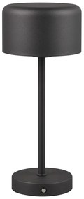 Lampa stołowa LED w kolorze matowej czerni ze ściemniaczem (wys. 30 cm) Jeff – Trio