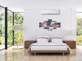 Obraz - Japońskie fale (125x70 cm)