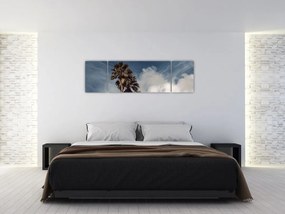 Obraz - Palmowy dramat (170x50 cm)