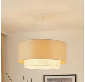 Brilagi - Lampa wisząca ARIZONA BOHO 1xE27/15W/230V pr. 60 cm beżowa/biała