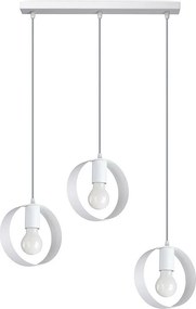 Lampa wisząca TITRAN 3 biała