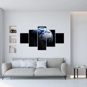 Obraz planety Ziemia (125x70 cm)