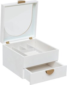 Szkatułka na biżuterię WILD ROMANCE z lusterkiem, 20 x 19,5 x 13,5 cm