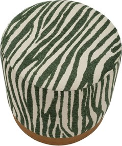 Zielony puf Savana – Mauro Ferretti