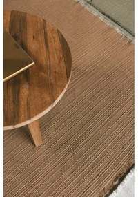 Bawełniany dywan tkany ręcznie w kolorze ochry 140x200 cm Handloom – Lorena Canals