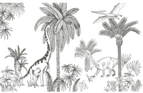 Tapeta dziecięca 400 cm x 248 cm Jurassic Period – Lilipinso