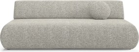 Masseno Sofa DELTA z funkcją spania i pojemnikiem na pościel, Rozkładana sofa - Jasnoszary, PUENTE 11
