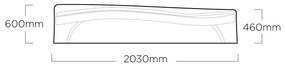 Pokrowiec na łóżko 203 x 85 x 60 cm KETTLER 0104850-701