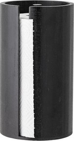 Czarny drewniany stojak na ręczniki papierowe ø 14,5 cm Celian – Bloomingville