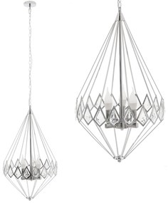 LAMPA WISZĄCA KRYSZTAŁOWA DIAMENT APP767-3CP