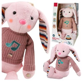 Woopie baby interaktywny króliczek przytulanka z dźwiękiem i światłem