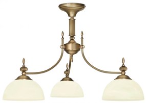 Ciemno złoty żyrandol do pokoju H-S3DKN