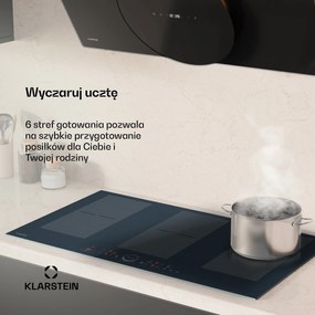Klarstein Delicatessa 90 Full Flex Płyta indukcyjna do zabudowy, 7500 W