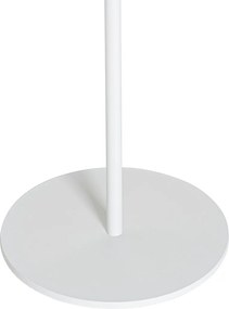 Lampa podłogowa zewnętrzna biała z LED 3-stopniowo ściemnialna na solarną - Ferre