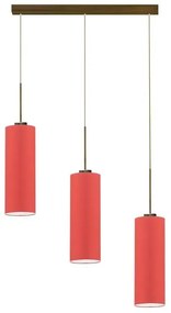 Lampa wisząca kuchenna na złotym stelażu - EX388-Składany - 18 kolorów