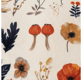 PrzytulneMieszkanie.pl PrzytulneMieszkanie.pl Pościel z mikropluszu PAPAVA kremowa Rozmiar pościeli: 2 szt 70 x 90 cm | 200 x 220 cm