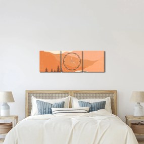 Obraz - Vintage van N⁰1 (z zegarem) (90x30 cm)