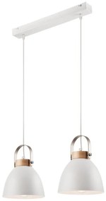 Lampa wisząca DANIELLE 2xE27/60W/230V na linkach