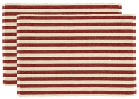 Maty stołowe z mieszanki juty zestaw 2 szt. 33x48 cm Statement Stripe – Södahl