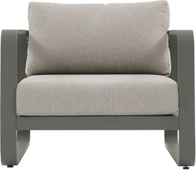 Zestaw aluminiowy ISABELLA dla 5 osób (oliwkowy)