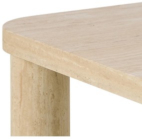 Beżowy stolik w dekorze marmuru 60x60 cm Solano – Actona