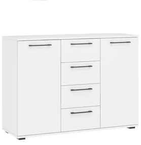 Komoda FLEX KM-2 116cm biała HALMAR