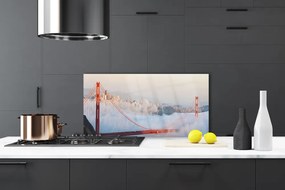 Panel Szklany Most nad Oceanem Chmur