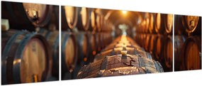 Obraz - Piwniczka na wino (170x50 cm)